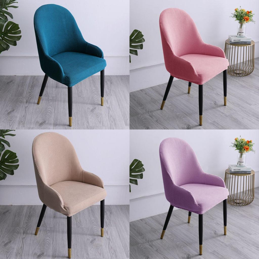 Modern Style Dining Armchair Cover With Multiple Color Options