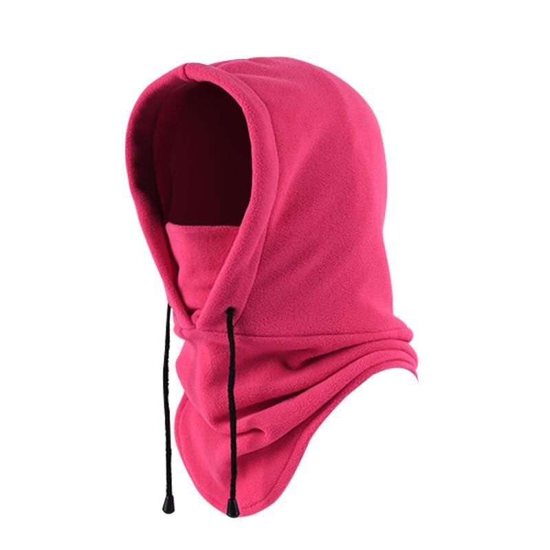 Winter Cycling Mask With Fleece Material For Outdoor Skiing And Running