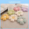Simple Shaped Flower Plush Cushion With Pp Cotton Material For Home Use Office