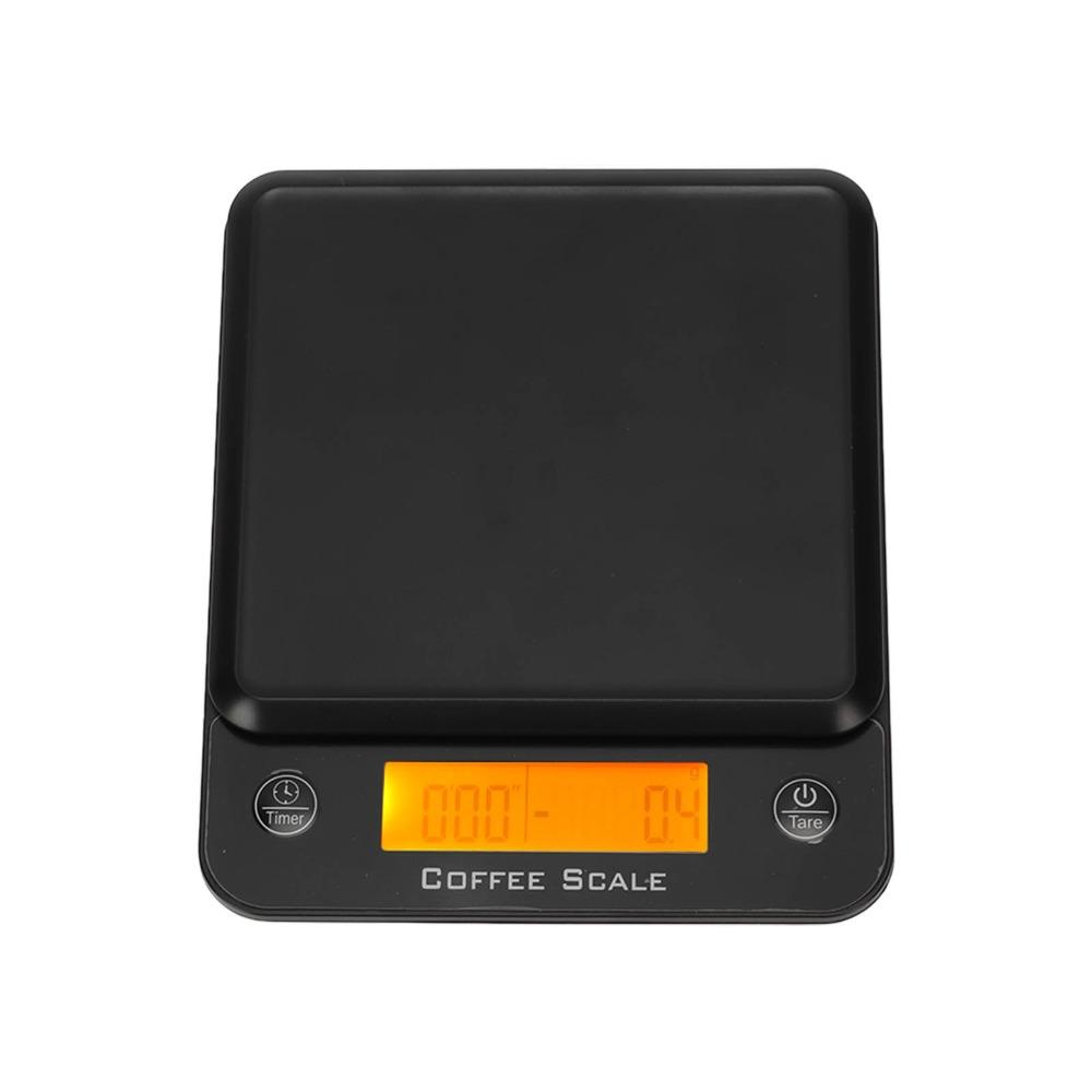 LCD Display Coffee Scale ABS Food Baking Scale Durable Digital Kitchen Scale Coffee Brewing
