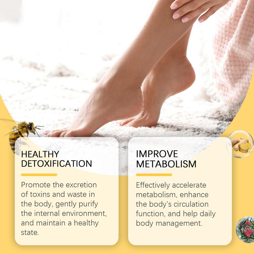 Houkea Gentle Bee Venom Foot Patches For Moisturizing Dry Feet And Daily Care