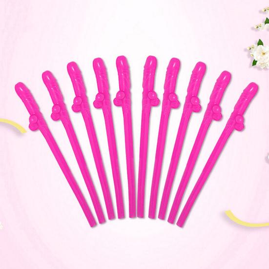 20Pcs Funny Food Drinking Straws Grade BPA Free Unique Shape Smooth Edge Novelty