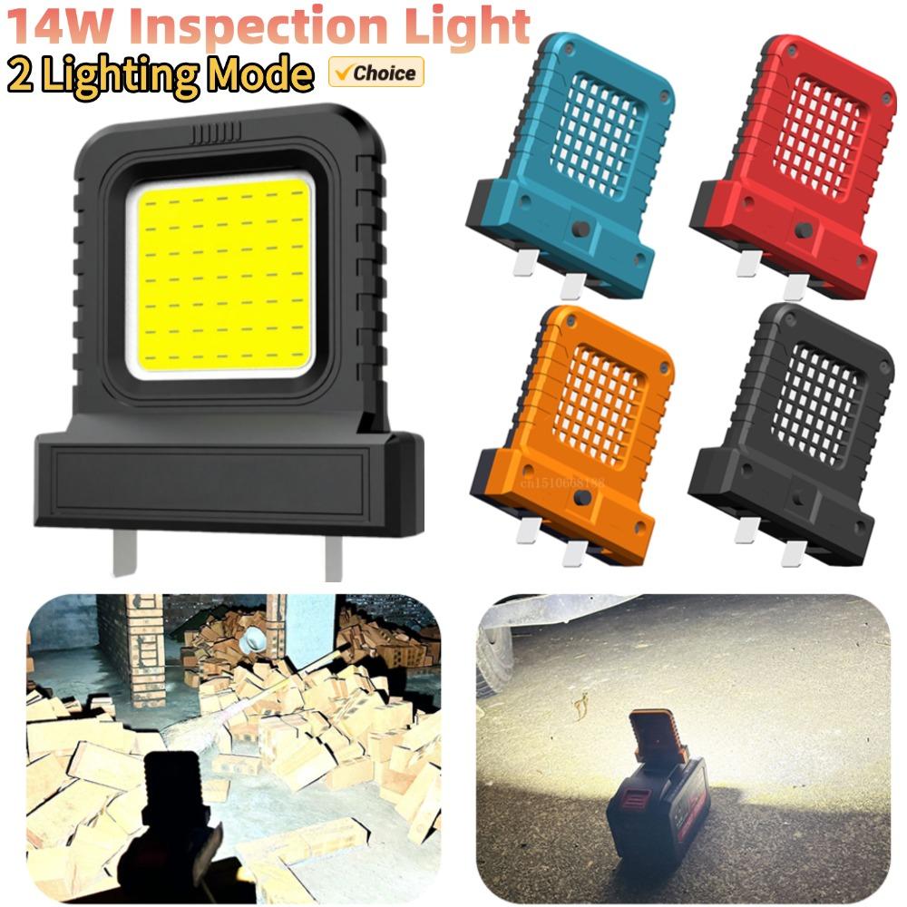 Super Bright LED Work Light for Makita for Milwaukee for Dewalt for Bosch for Dayi Lomvum Zhipu 20-21V Li-ion Battery Power Tool