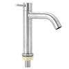 G1/2in Male Thread Stainless Steel Water Faucet Undercounter Single Cold Water Tap