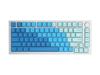 Glorious PBT English Compatible with All Gaming Keyboard Light Blue Keycaps, Layout, Full-Size, Tenkeyless, Compact, Sizes, 100%, 96%, 85%, 75%, 65%,