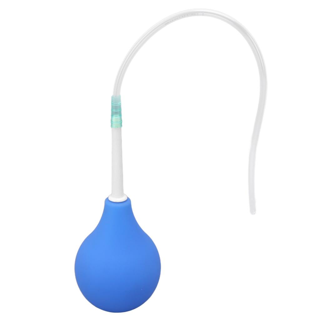 Enema Bulb Kit Silicone Douche Bulb with Single Use Hose Women Enemator Astriction Anal Cleaner