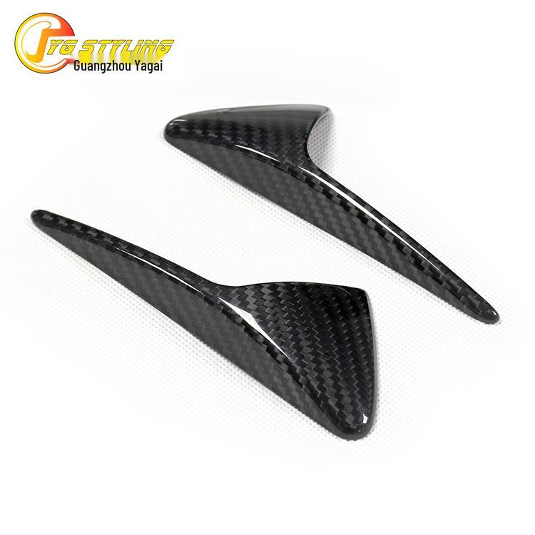 Tesla Model 3 & Y Carbon Fiber Turn Signal Light Covers