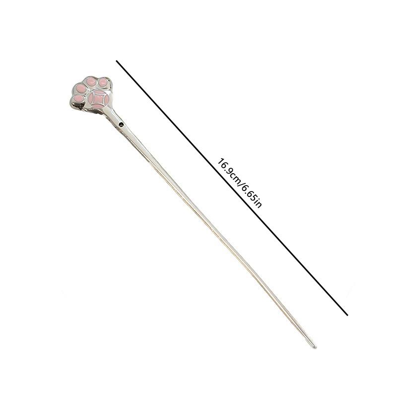 Cute and Playful Cartoon Rabbit Kitten Paw Metal Girl Ladies' Hairpin Banquet Party Performance Hair Hairpin Versatile Headwear
