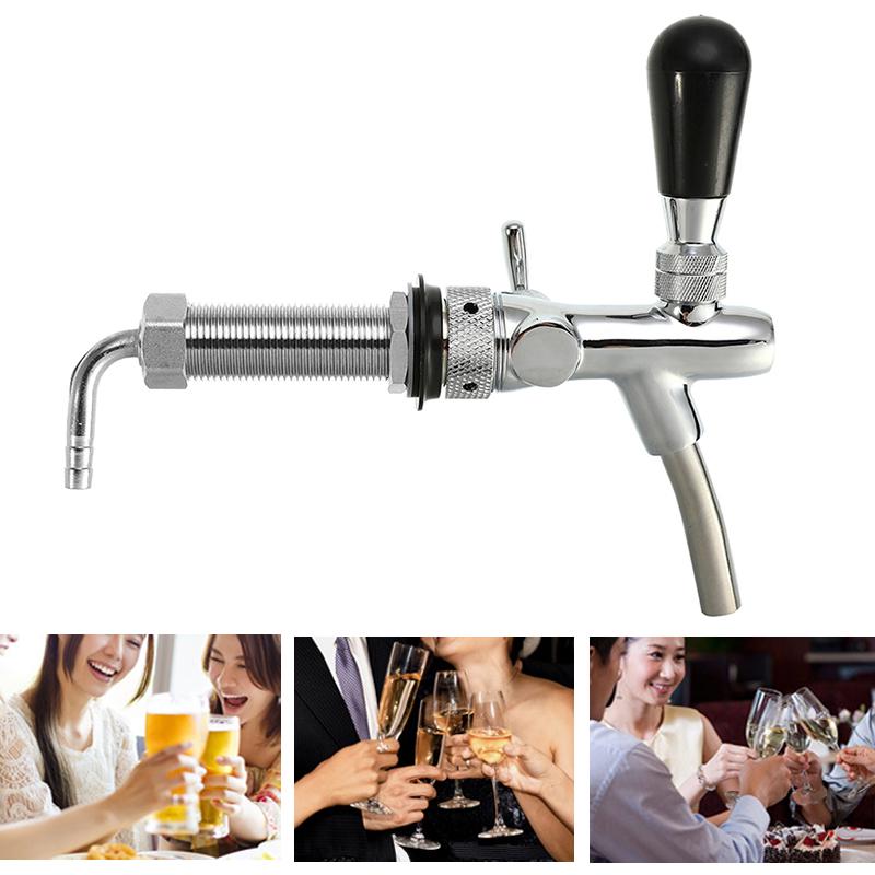 Buy Mayitr G5 / 8 Adjustable Stainless Steel Beer Tap Handle For