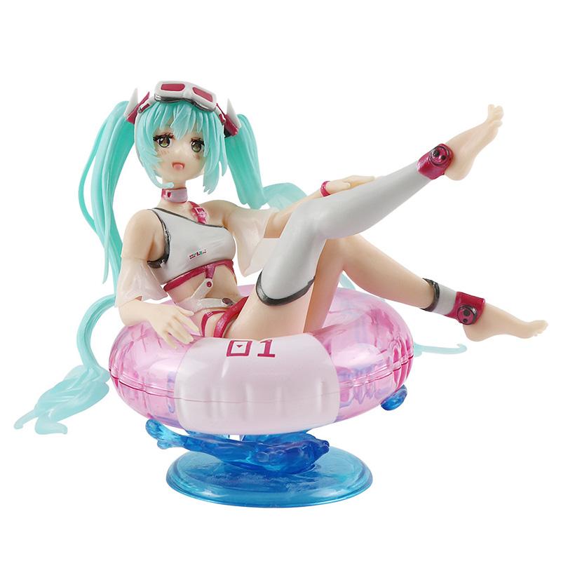 Figure Hatsune Miku Mini Statue Collectible Model Toy Ornament Decor Gift Fans