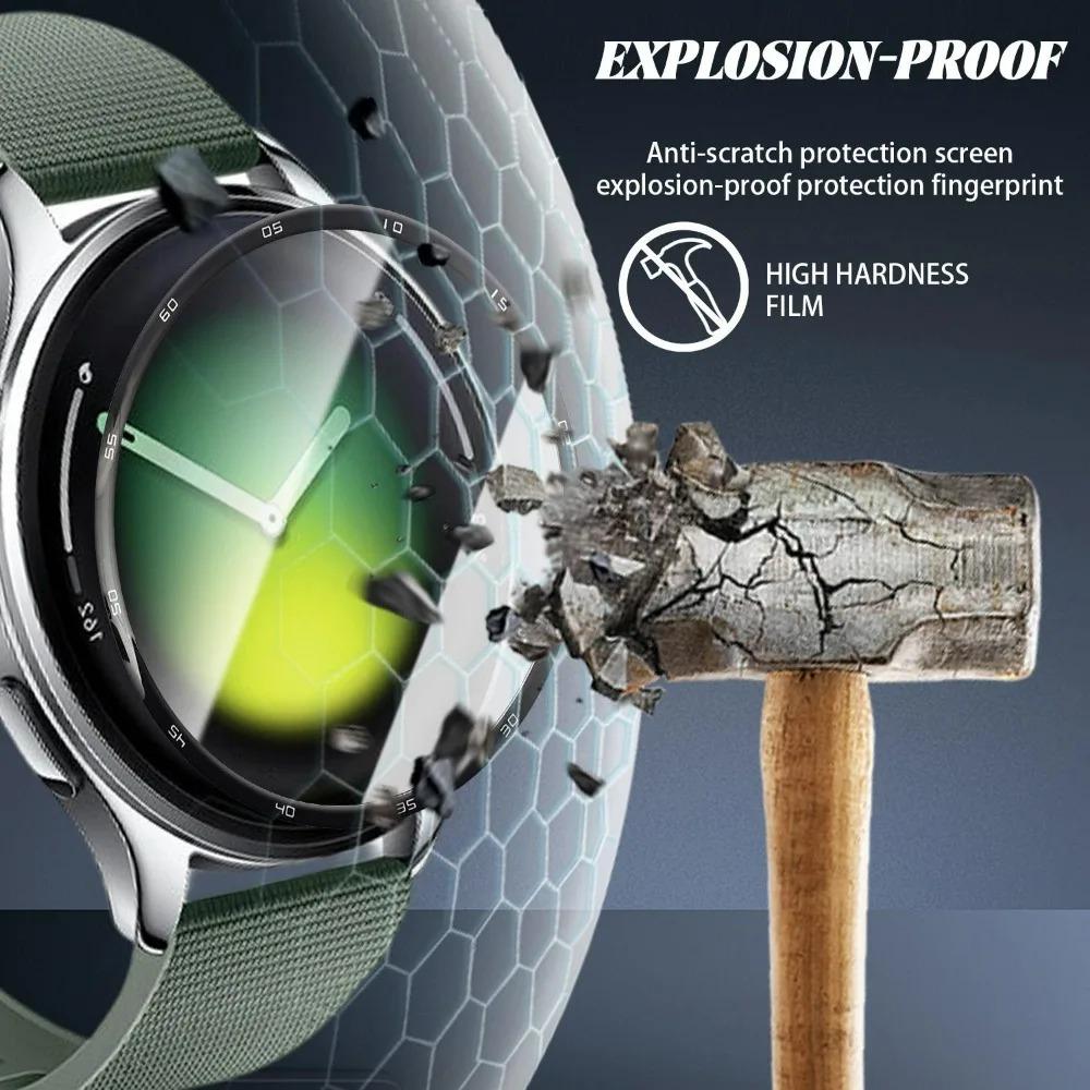 For Xiaomi Watch S5 HD Full Coversge Screen Protector 3D Curved Screen Protector Hydrogel Protective Film for Xiaomi Watch S5