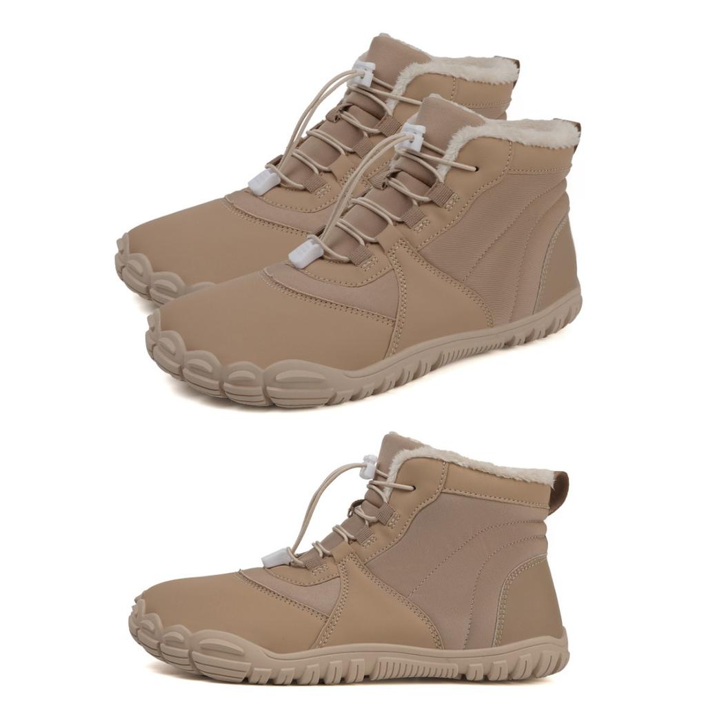 Zimní sněhule s plyšovou izolací, bavlněné boty pro muže, bavlněné boty s mezipodešví, boty na turistiku odolné proti opotřebení, pánské silné outdoorové boty
