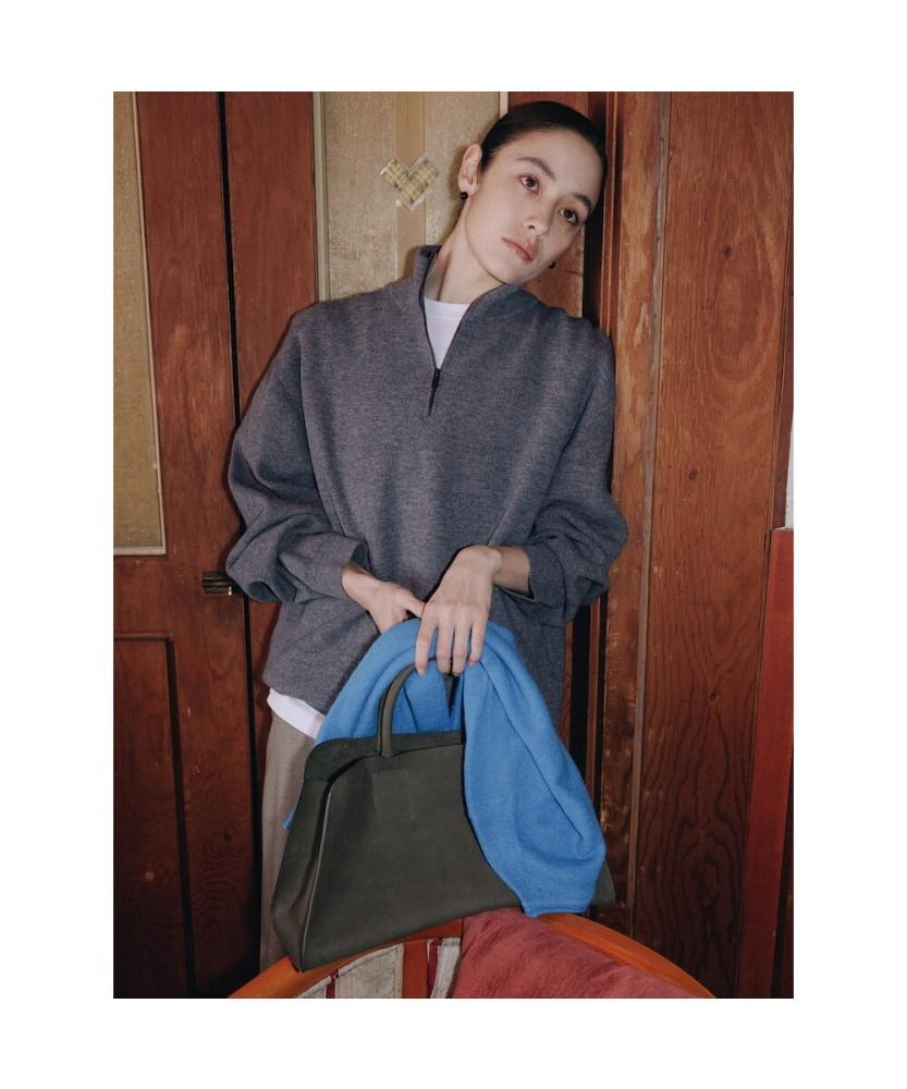 Diaepeocheo 90S Quarter Zipup Knit Top Gray (Ta6251A063)