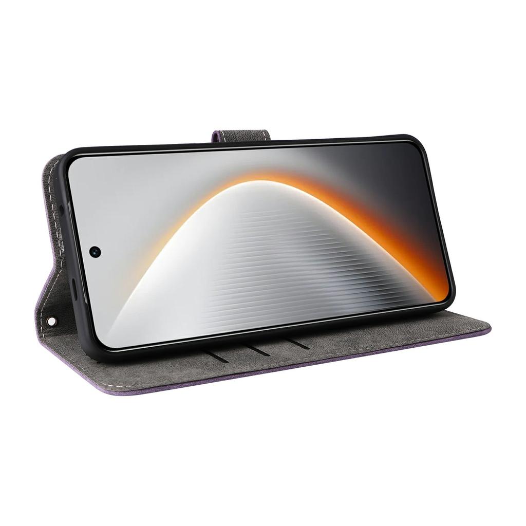 For TECNO Pova 7 Ultra 5G LJ9 Case Wallet RFID Blocking PU Leather Phone Cover Stand with Strap