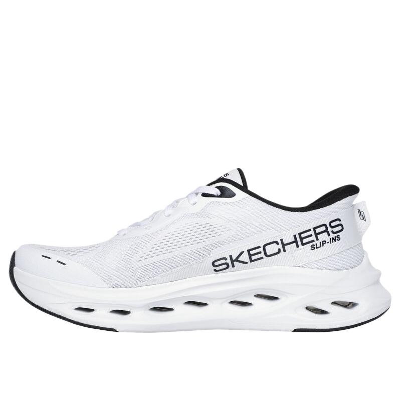 Skechers Max Cushioning Men White Low Top Running Shoes 220421-WBK 41