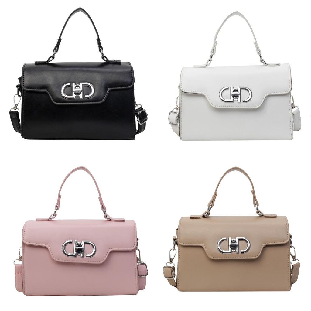 Fashion Pu Small Square Shoulder Bag With Magnetic Flap For Daily Use