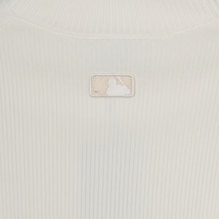 New MLB New York Yankees Knitwear Women's Cream 3FKCV0444-50CRD