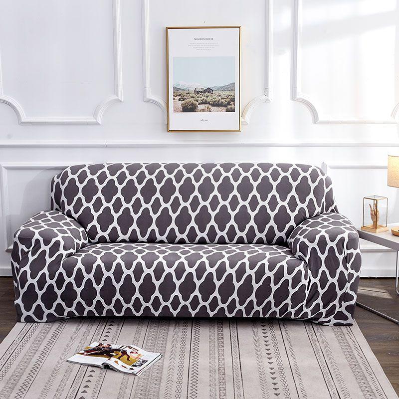 Soft And Durable Stretch Sofa Slipcover In Solid Colors For Stylish Living Rooms