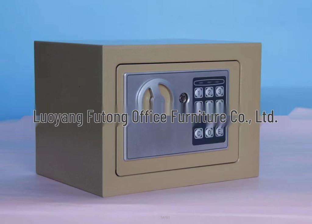 Small Steel Home Office Password Safe with Coin Deposit, Available in Multiple Colors