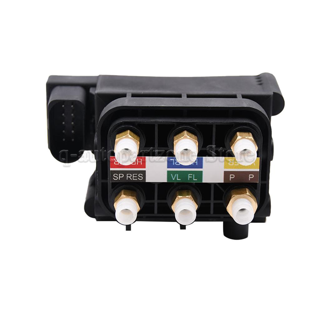 Voor Mercedes-Benz W164 W166 W221 W251 Luchtvering Solenoïdeklepblok A2123200358 1663200204 A251320005 2123200358