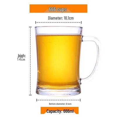Shangqi Large Handled Beer Mugs