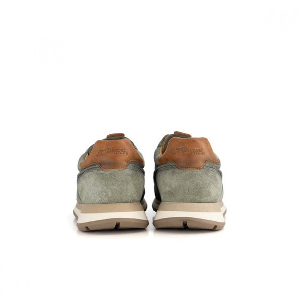 S.T. Dupont Athletic Business Casual Suede Sneakers Pe5fmc1at547pka