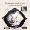 Warrior Universal Wheel Foldable Expandable Travel Luggage Bag