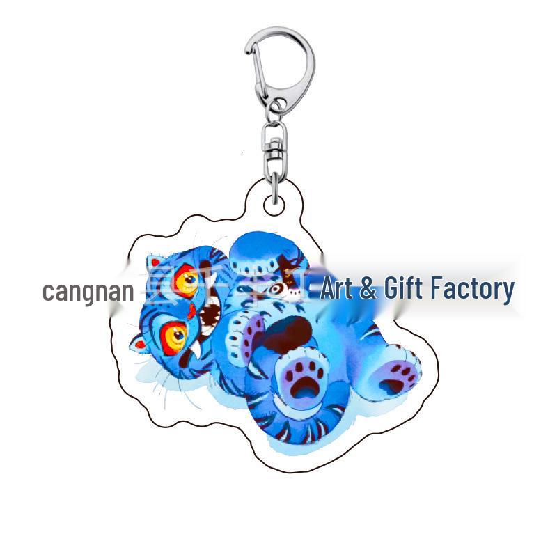 Kpop Demon Hunter Girl Group Keychain: Lumi, Zoe, Mira & Qin Yu Cute Acrylic Schoolbag Pendant