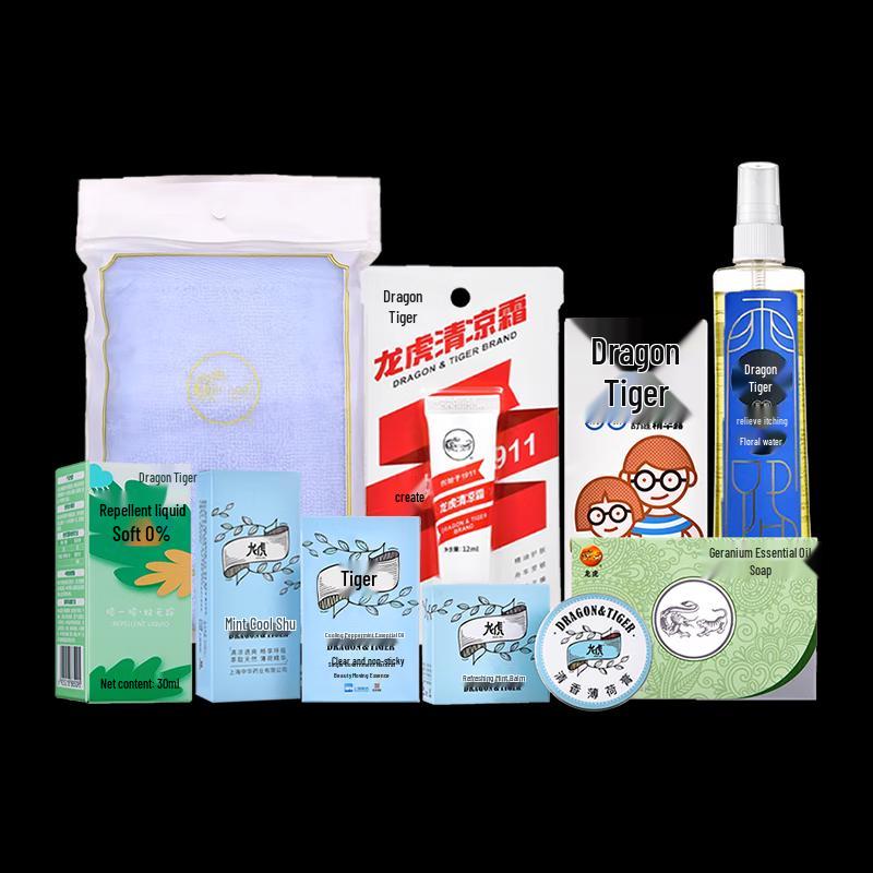 Набор Longhu с ментолом, охлаждающий, 9 штук