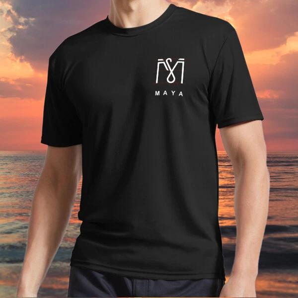 

New item Maya Eagle Line Logo Active Logo TEE T shirt Funny Size S to 5XL XL