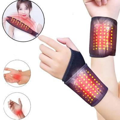 Samozahrievací pásik na zápästie Magnetická terapia Podpora Zábal Vyhrievaný ohrievač rúk Kompresia na úľavu od bolesti Náramok s dezinfekčným pásom