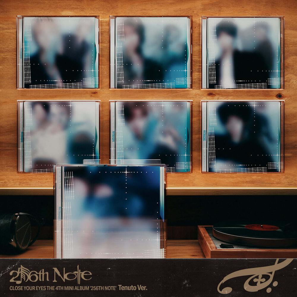 [Pre-order] CLOSE YOUR EYES 256th Note Tenuto Ver. Random Korean Album