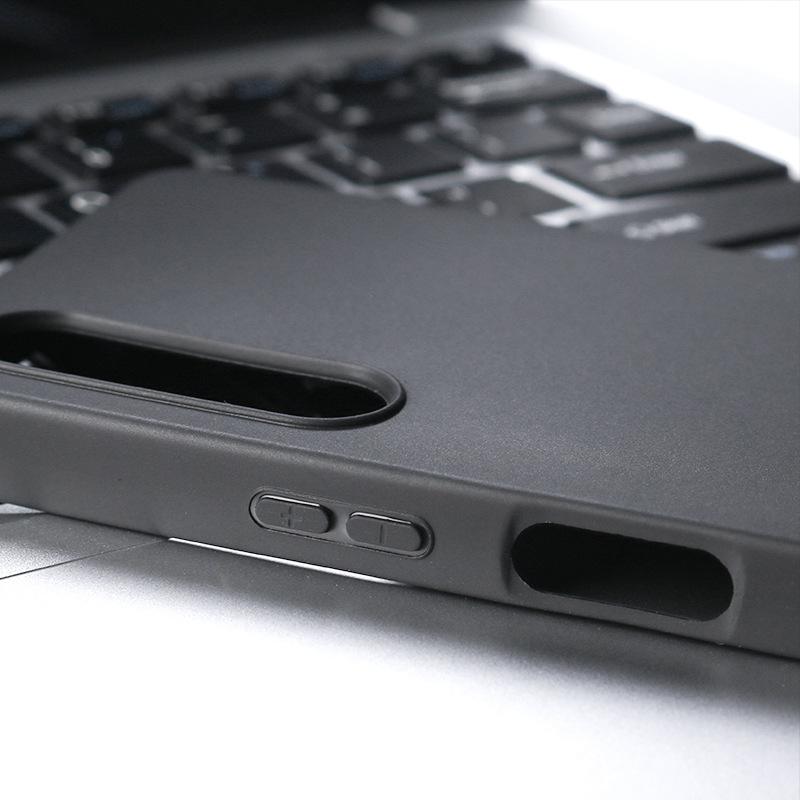 Para Sony Xperia 10 V Capa de Celular com Textura Fosca Anti-impressões Digitais Capa de Celular de TPU