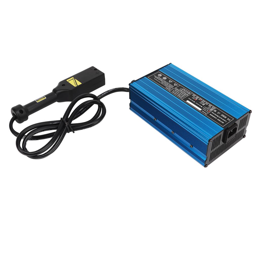 DC 36V 12A Golf Cart Battery Charger Smart Charging D Style  AC  Battery Protection Replacement for E‑Z‑GO