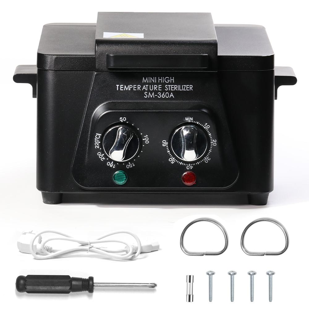 

LINMANDA Тепловой стерилизатор 300 Вт 2,6 л Таймер Дезинфекционная коробка Маникюр Педикюр для Разных Красота Ногти Металлические инструменты