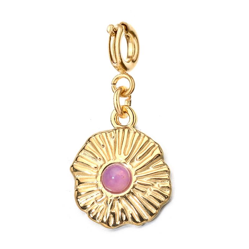 European-American Trendy DIY Temperament Pendant: Stylish Stainless Steel Collarbone Chain