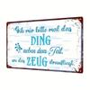 Vintage Style Metal Tin Sign for Kitchen Bar Coffee Shop Interior