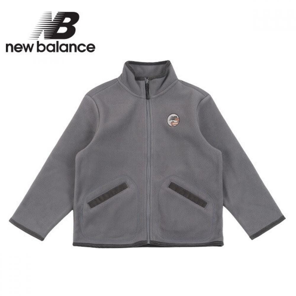 

New Balance Kids Tree Fleece Zip Up Charcoal 100
