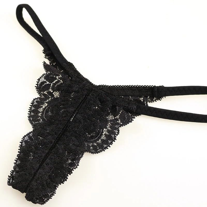 Sheer Stretch Crotch Sexy La Made In Available In 2 M and Green [La Pomme] T-back Shorts, Lace, Crack, Perforated, T-back Lingerie, Pomme, Japan,