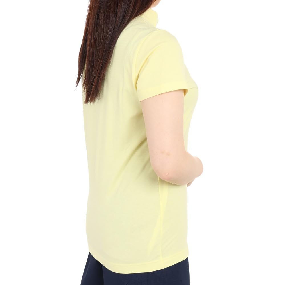 Callaway Short Sleeve Mock Neck Shirt STORY Golf Undershirt C23134242 Size M Women's [TOY Collaboration] (Stretch) / / 1061_Yellow,
