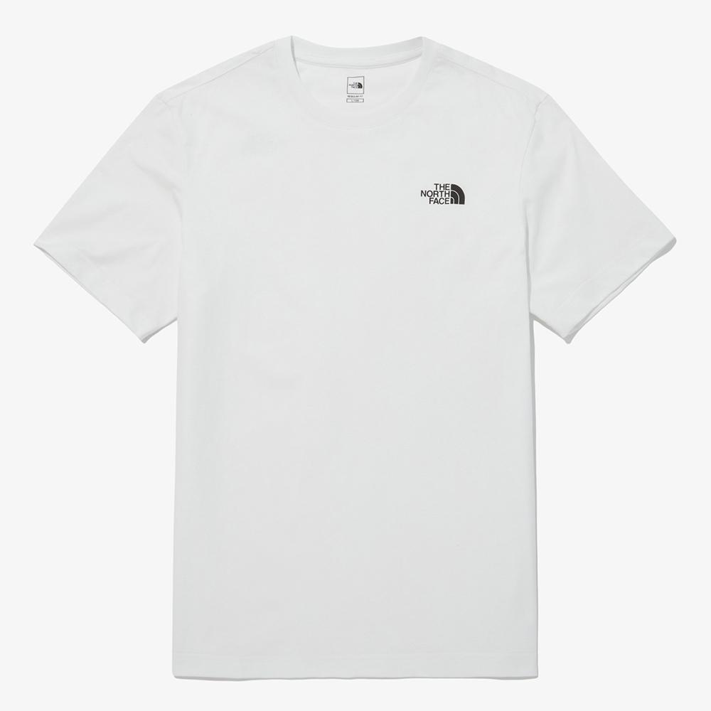 

THE NORTH FACE NT7UP00J White Label Cotton Short Sleeve Round Tee
