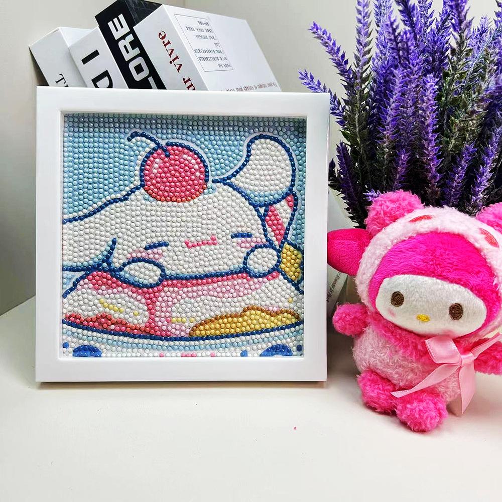 Children'S Diamond Painting Handmade Diy Masonry Painting Cartoon Diamond Sticker Bedroom Living Room Decorative Painting Photo Frame
