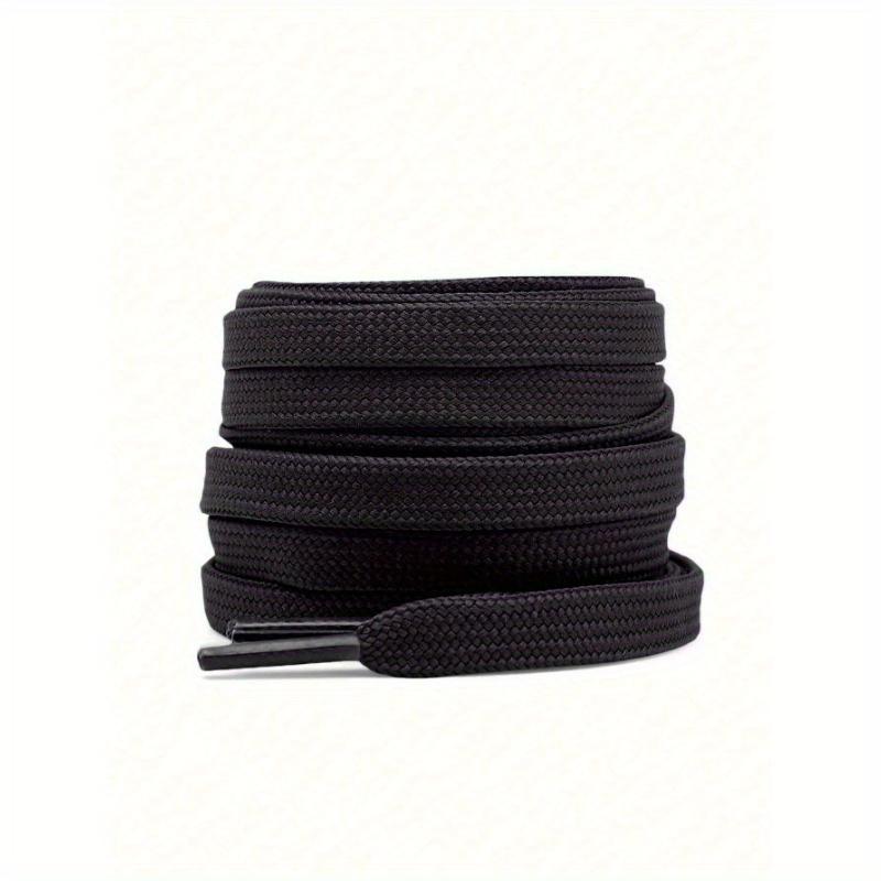 

1pair Solid Shoelaces For Sneakers Decoration 1 pair чёрный