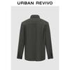 UR Men's Fashion Lapel Loose Button-Down Shirt
