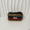 Japan and South Korea Plush Cosmetic Bag Cute Bear Portable Storage Toiletry Bag Girl Large-capacity Embroidered Bag