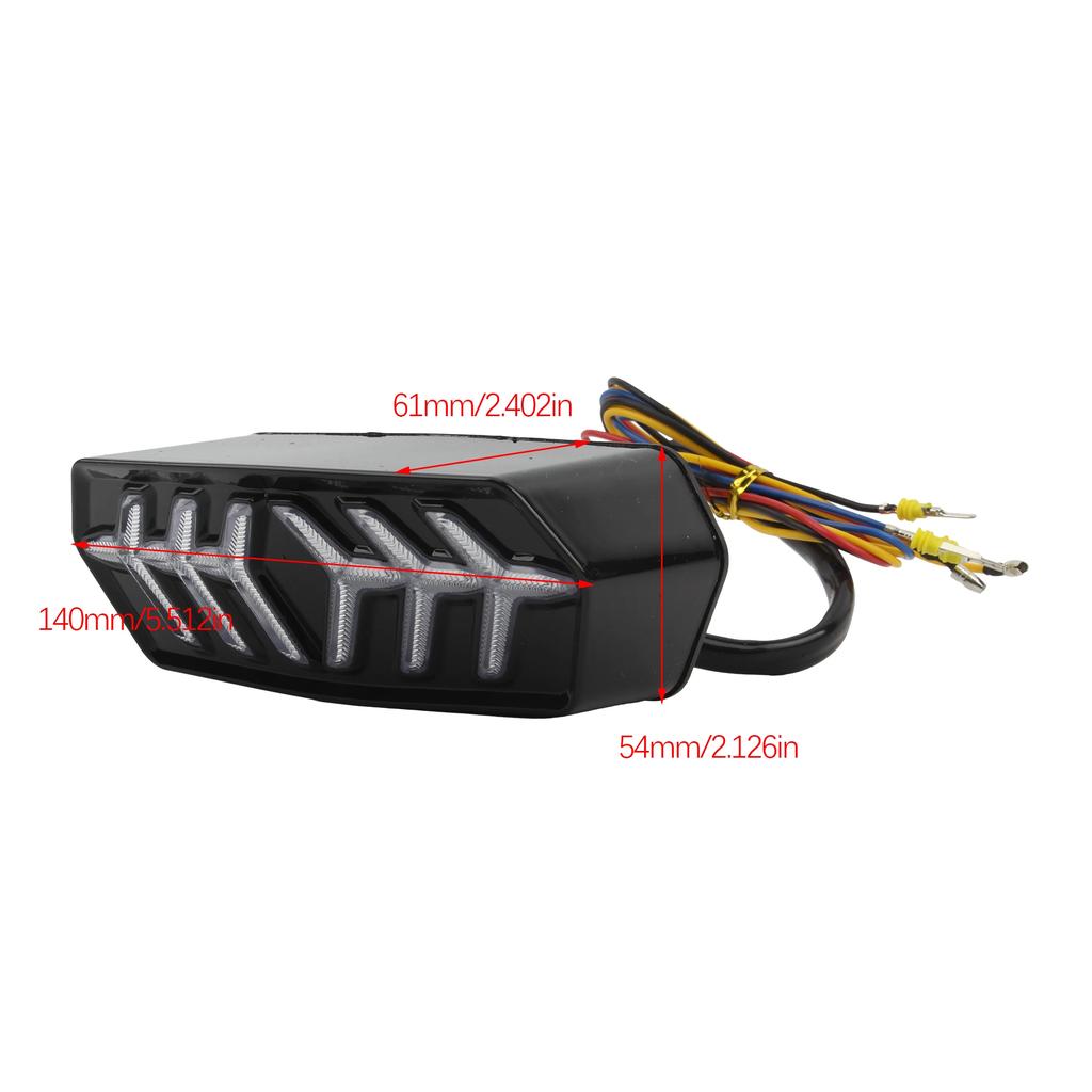 Motorbike Tail Light Turn Signals LED Lamp Fit For Honda GROM MSX125 CBR650F Brake Taillight Accessories