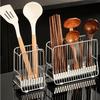 Moisture-Proof Chopstick Bucket Large Capacity Cutlery Drying Basket Kitchen Organization