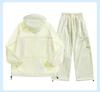 Atmungsaktives Sommer-Paar-Set: Ultra-dünner Eis-Seiden-Sonnenschutz-Hoodie & Hose