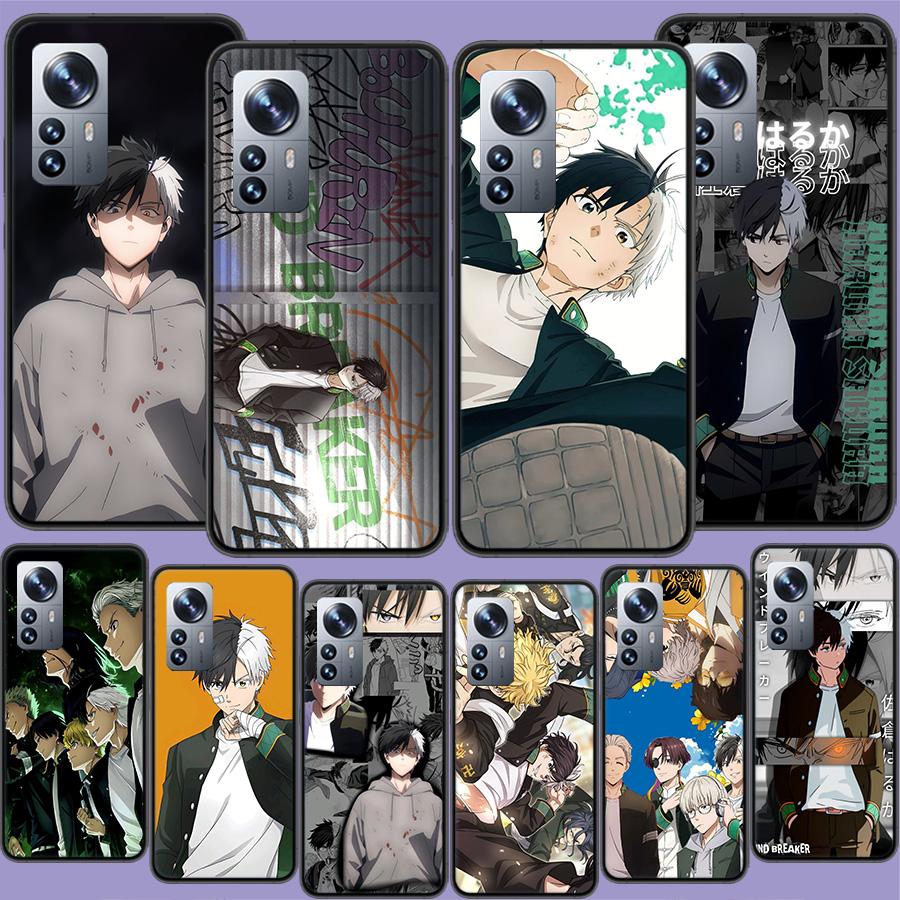 Anime Wind Breaker Sakura Phone Case For Redmi Note 15 Pro 5G 14 13 12 Pro Plus 11 11T 11E 11S 10 Pro 10S 9 9S Cover Cell Clear