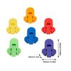 Portable Bottle Opener 6pcs Reusable Easy Can Opener Sealed Drink Beer Cola Opener Lid Remover Kitchen Supplies Camping Tools